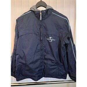 Vintage Adult Universal Studios Reversible Jacket Small *Missing Drawstrings*